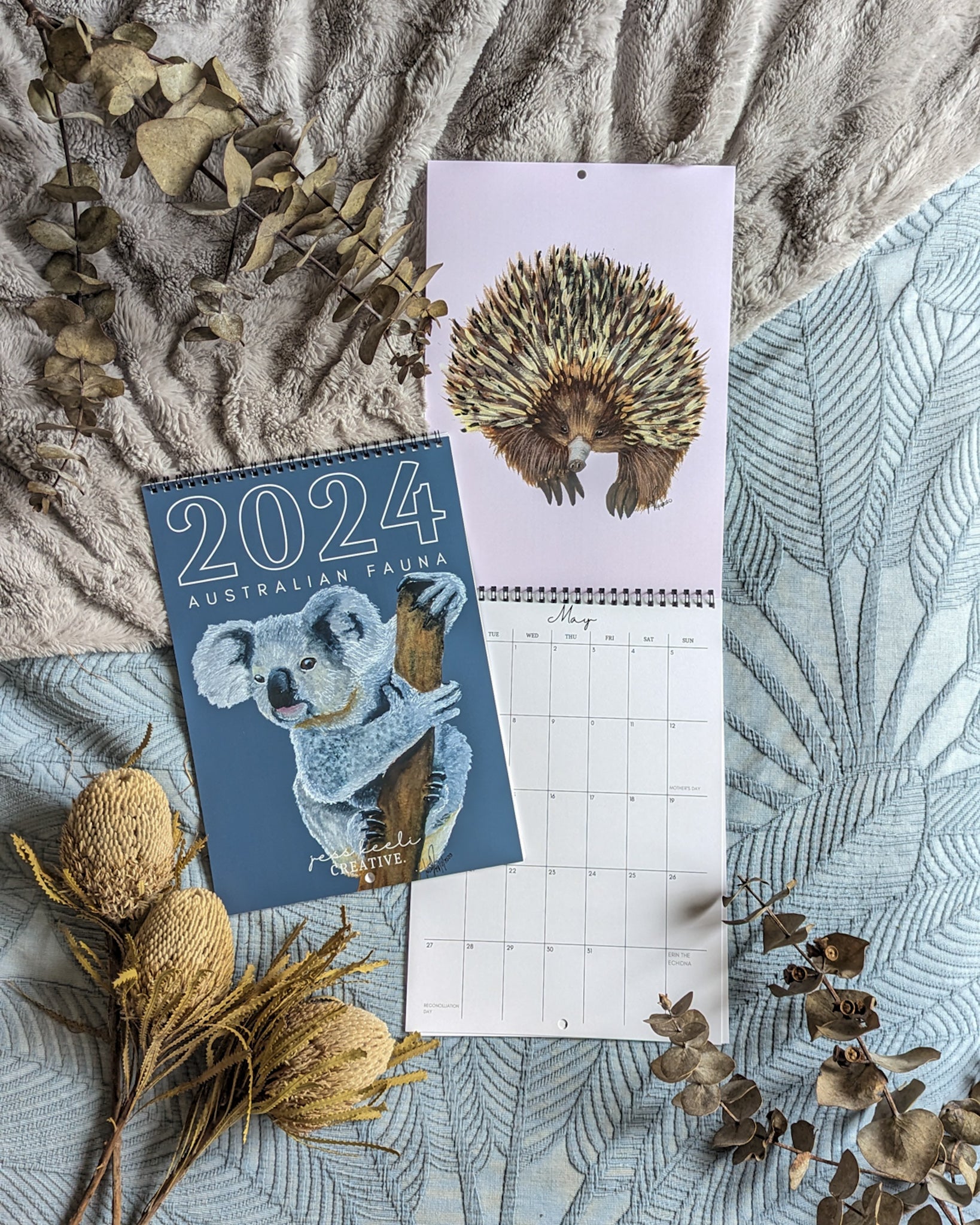 "I Can't Choose" - Flora AND Fauna 2024 Calendar Bundle
