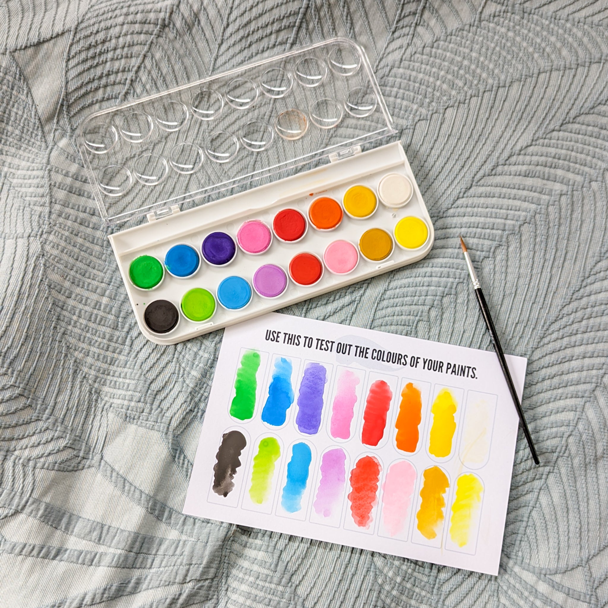 Paint Your Own Greeting Cards - Watercolour Paint Kit